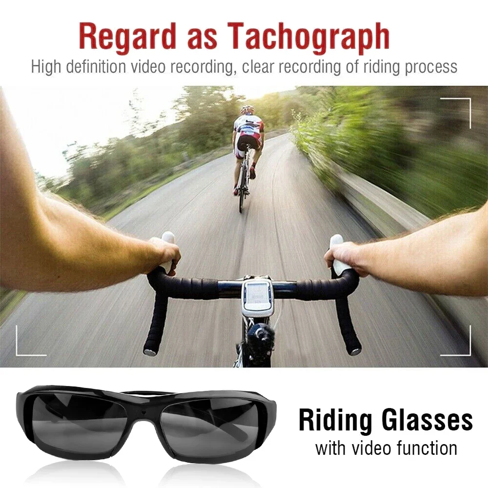 Wearable HD 1080P Mini Glasses Camera Portable Outdoor Security Sports DV DVR Video Recorder Surveillance Camcorder For Driving 4