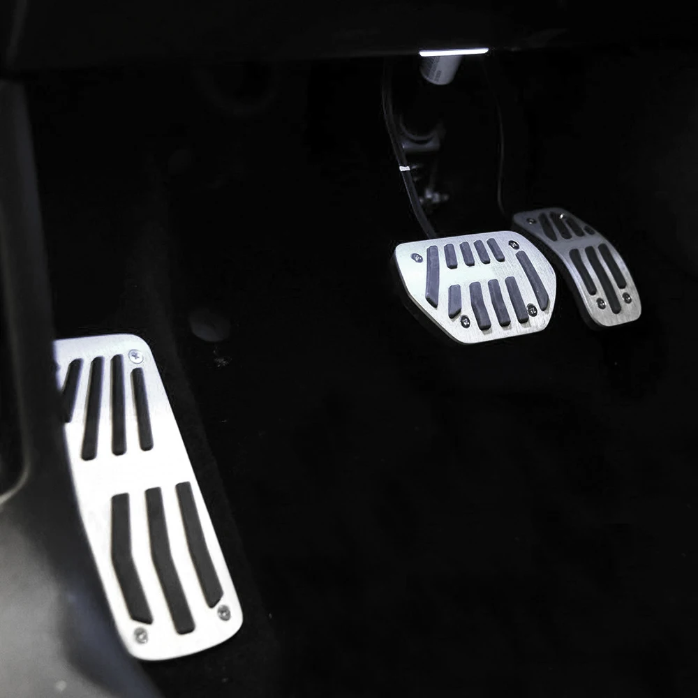 Car Pedals Foot Rest Dead Pedal Protection Cover Fit for Peugeot 2008 2013-Inner Accessories