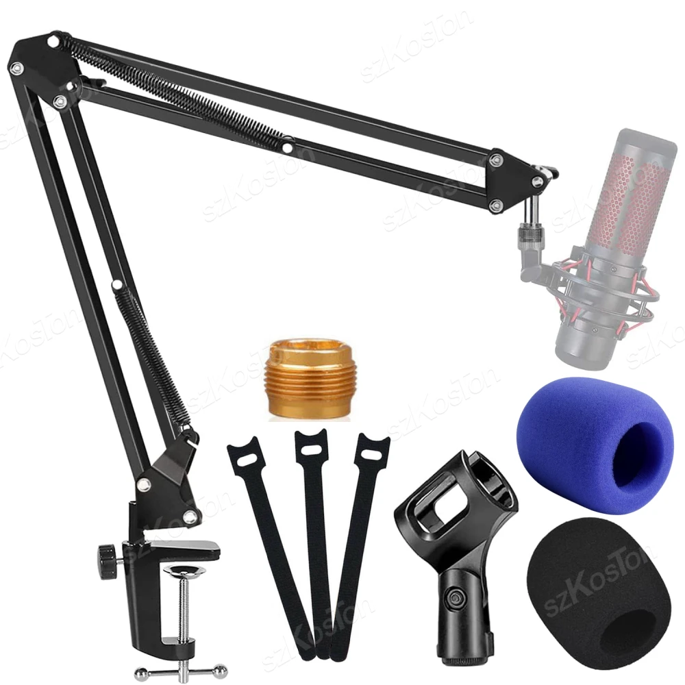 حامل ميكروفون ذراع مفصلي ، مكثف تسجيل ، ذراع ذراع...