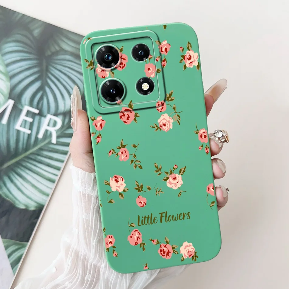 Elegant Painted Soft Silicone Shockproof Phone Case