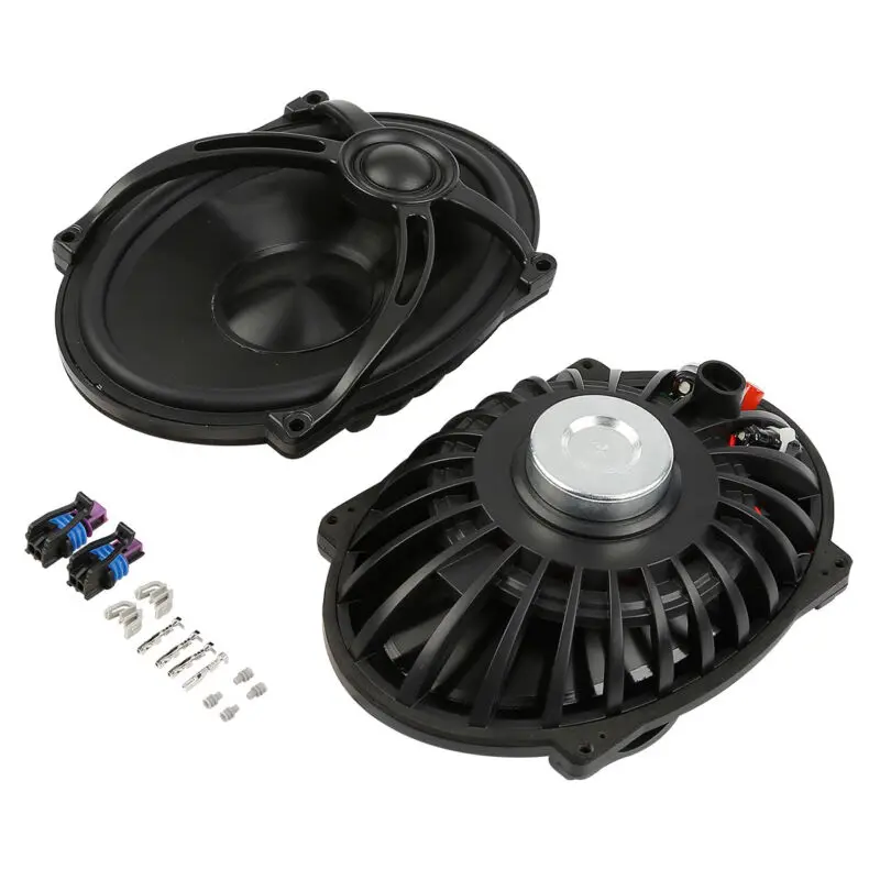 Motorcycle 5"x7" Saddlebag Lid Speakers For Harley Touring Electra