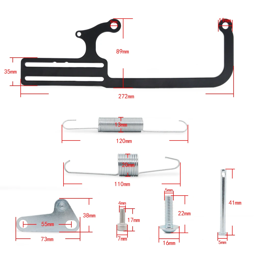 Car Throttle Cable Mount Kit for EZ-EFI 304147 Carburetor Throttle Cable Mount Bracket for 700R4 Automatic Transmissions