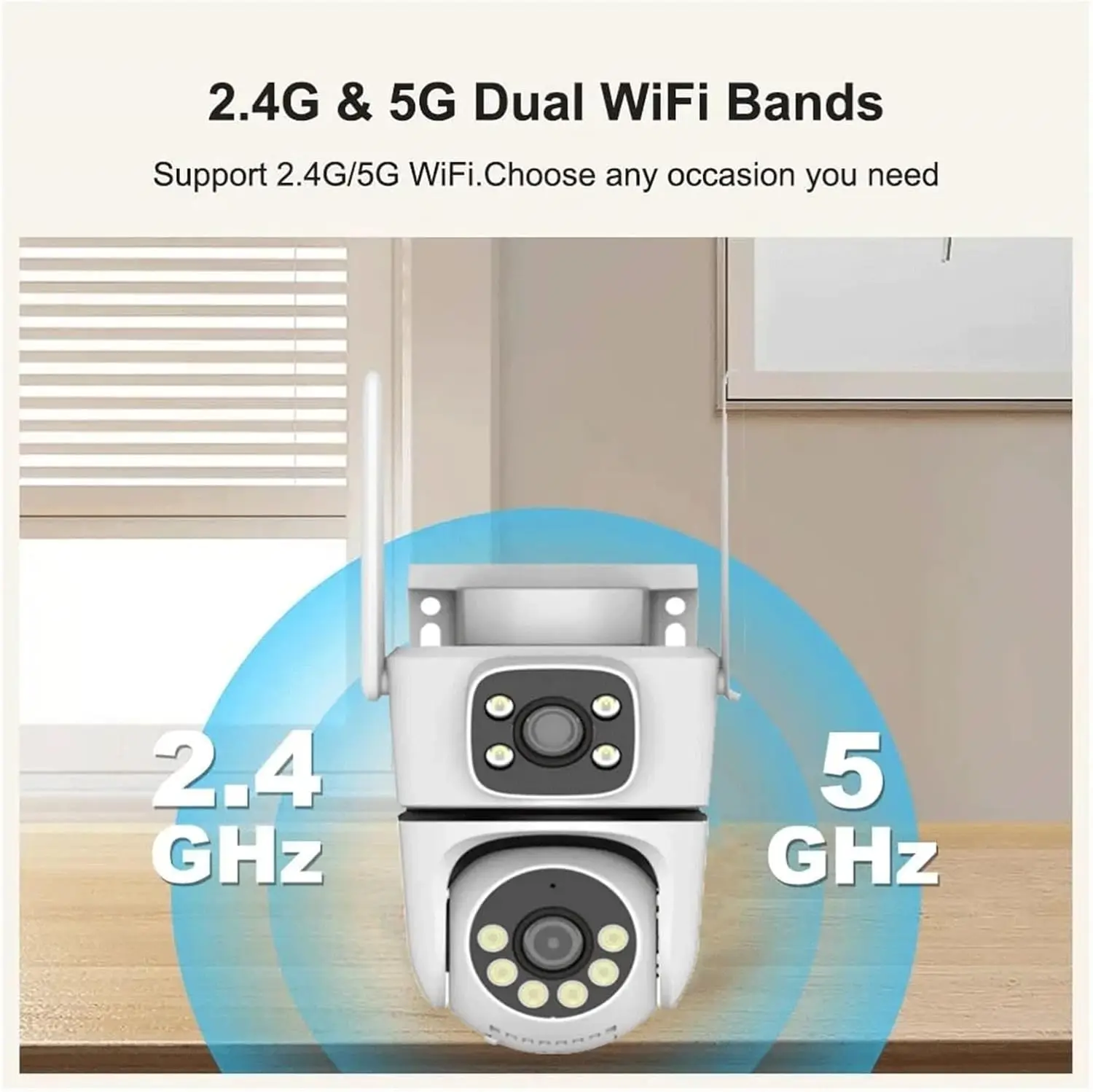 Tuya 10MP Dual Lens 5G Wifi IP Camera PTZ Outdoor 4K Dual Screen 10x Zoom Security-protection Camera Auto Tracking Surveillance 2