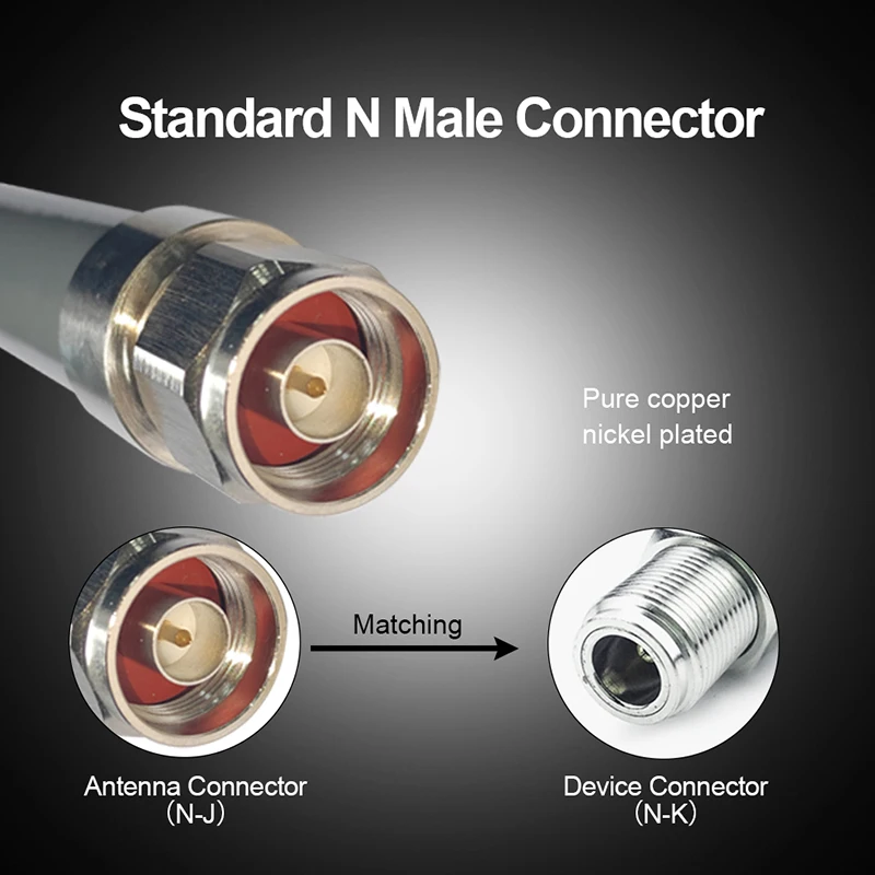 433 MHz LoRa Antenna 433MHz for LoRaWAN 400 MHz Short Antennas N Male Outdoor Waterproof Antena Omnidirectional Aerial