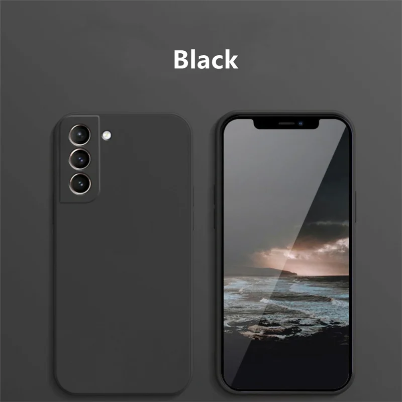 Soft Liquid Silicone Phone Case Cover - Enhanced Protection & Sleek Design