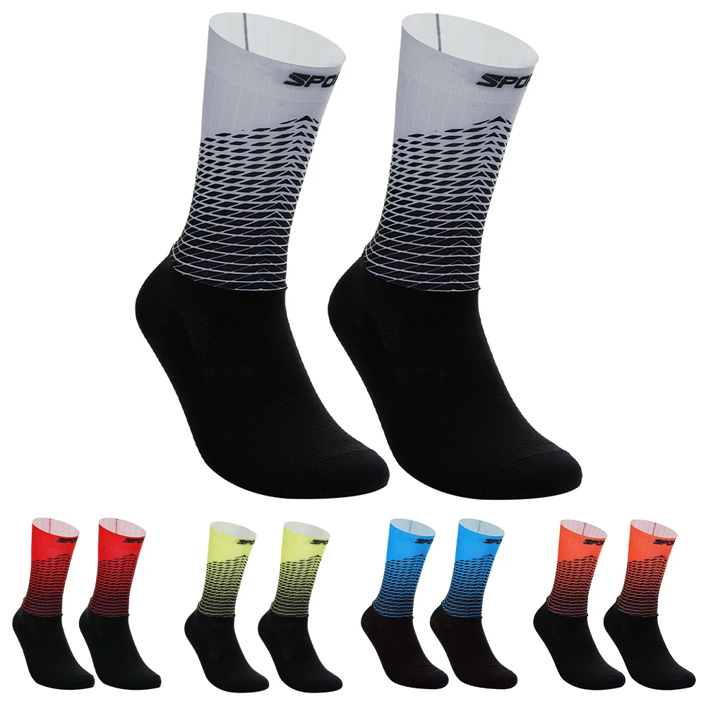 

Road 2023 New Cycling Socks Men Bicycle Women Socks Outdoor Brand Racing Bike Compression Sport Socks Calcetines Ciclismo