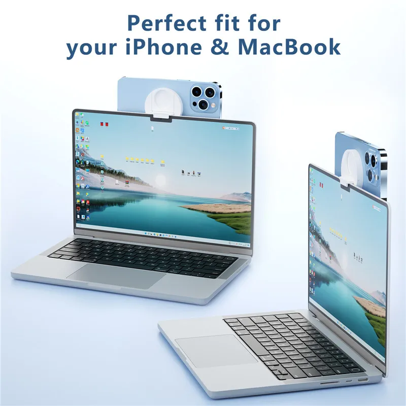 Magnetic Phone Holder Continuity Camera Mount Bracket Ring Support Holder for IOS 16.0 Macbook Macos Ventura for Iphone14 13 12