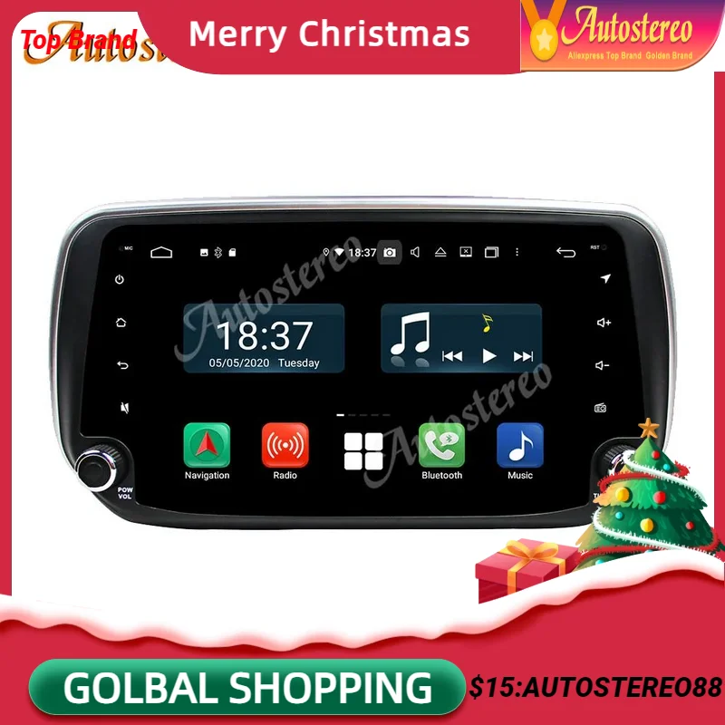 

For Hyundai IX45 For Hyundai Santa Fe 2019 2020+ Android 12.0 Multimedia Player Car GPS Navigation Head Unit Radio Tape Recorder