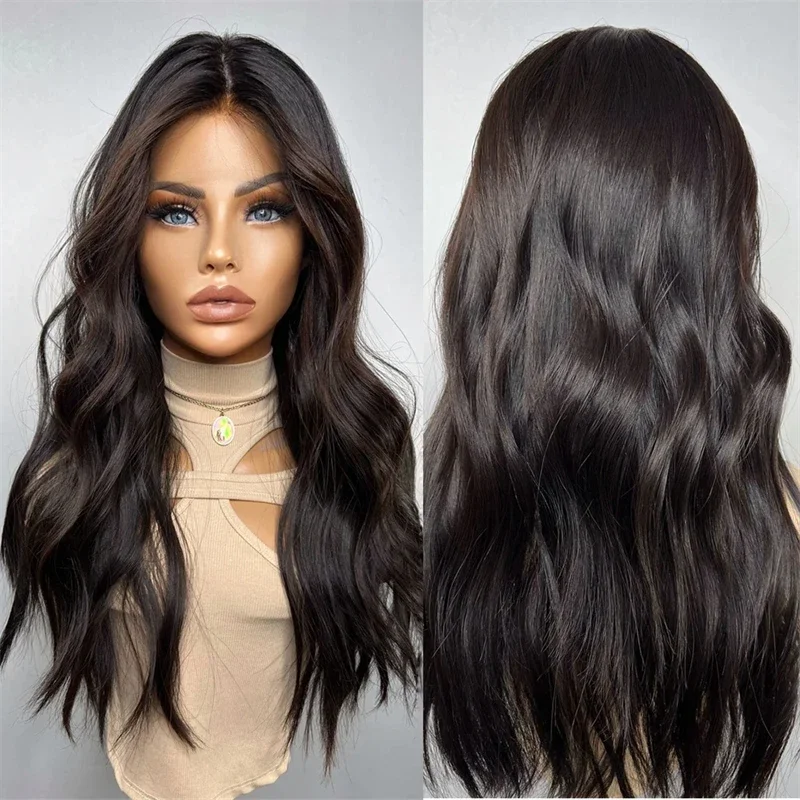 Human Hair Wig 28 Inch 180Density Wave Jewish With 5x5 Silk Base BabyHair HD Lace European Preplucked Glueless Daily