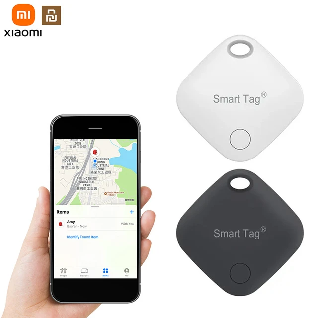 xiaomi MiJia mitag Key Finder Item Finders,MFi Certified Bluetooth