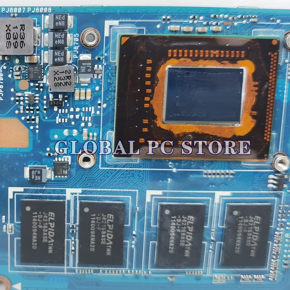 Kefu Ux31e Placa-mãe Original para Asus Ux31 Ux31e Portátil Placa-mãe com I72667m 4g Ram Placa-mãe Teste ok - Imagem 5