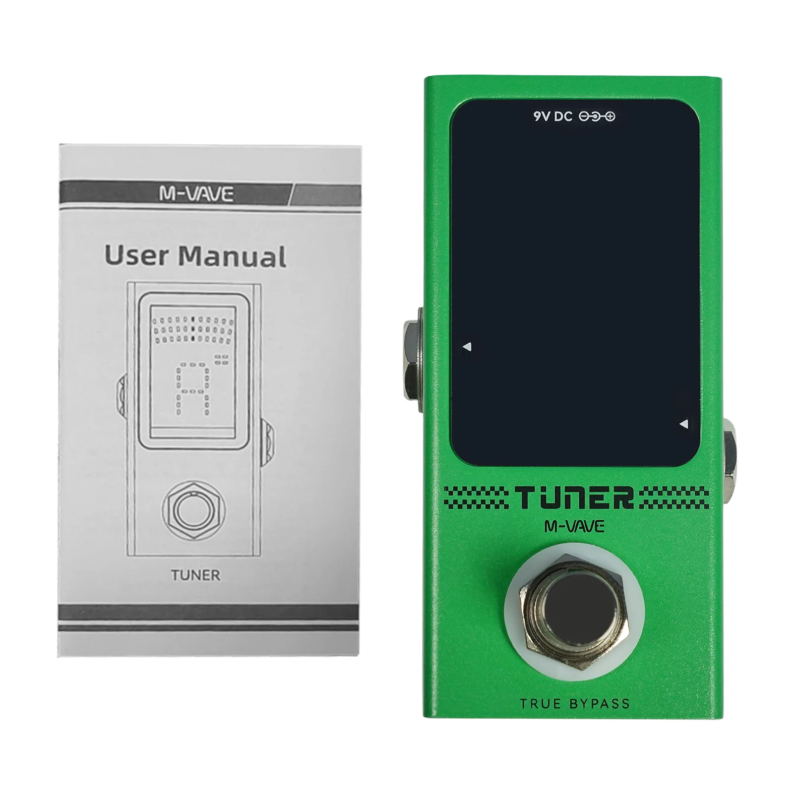 פדל אפקטים לגיטרה עם מערכת כיוון מדויקת עם True-Bypass, תגובה מהירה, תצוגת HD, פלט מיוט אוטומטי לגיטרה