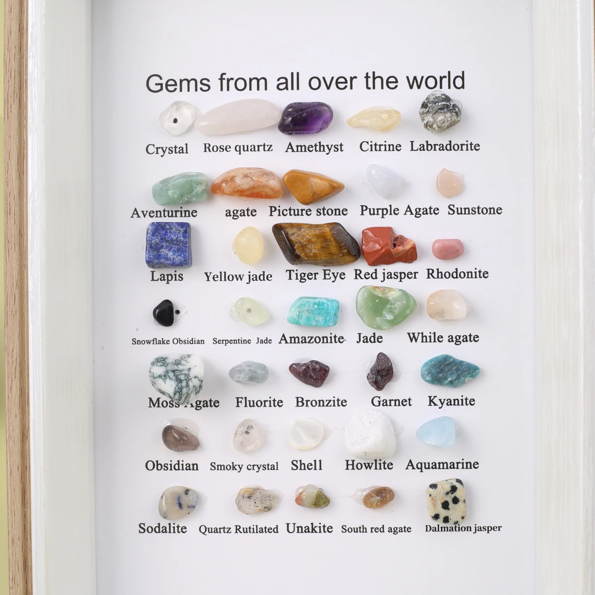 

Natural Stone Crushed Stone Specimen Amethyst Tiger Eye Lapis Lazuli Agate Aura Healing Collection High-quality Specimen Gift