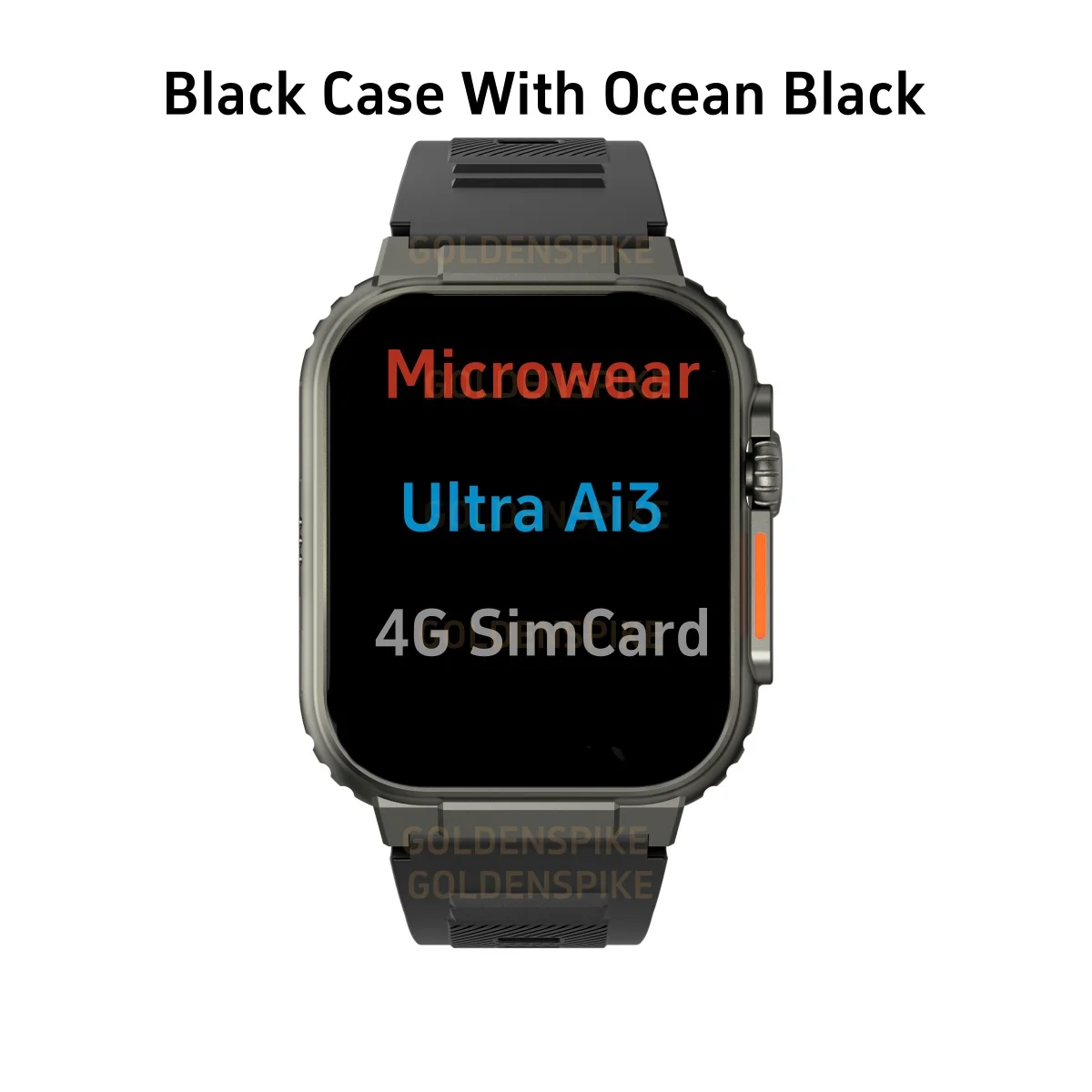 Microwear Ultra Ai3 Smartwatch 4g Sim Card Android 2 2'' 448*528 Amoled Health Monitoring 180° Rotary Camera 256gb Smart Watch Microwear Ultra Ai3 Smartwatch 4g Sim Card Android 2 2'' 448*528 Amoled Health Monitoring 180° Rotary Camera 256gb Smart Watch, Alina Gadgets