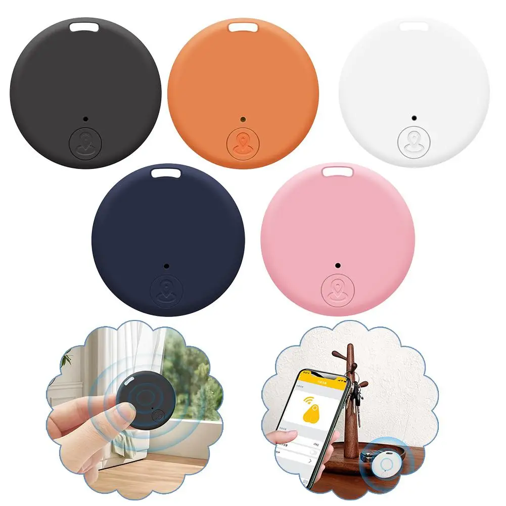 Mini Fashion Smart Dog Pets Bluetooth GPS Tracker Smart Tag Tracer Keychain Dog Pet Child Tracker Key Finder