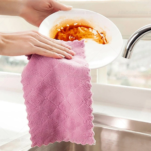 Disposable Cloth Dishcloth Cleaning Supplies Dish Cloths Kitchen Towels  Dishes Cloth for Kitchens Home Cleaning Rags Towel - AliExpress