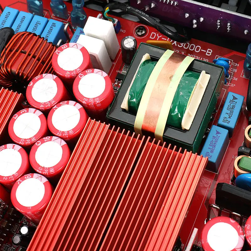 전문가용 4채널 클래스 D 1300W 파워 앰프 1U 디지털 앰프 KTV 클럽 파티 스테레오 사운드 시스템 오디오 파워 앰프