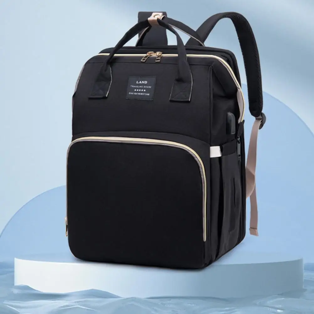 

Efficient Baby Diaper Bag Spacious Organized Mommy Bag Backpack with Sunshade Net Arch Capacity Diaper Bag for Baby Essentials