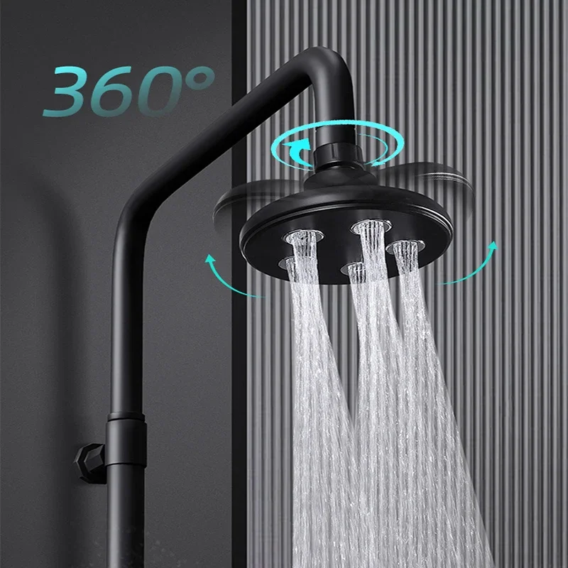 High Pressure Mini Rainshower Water Flow Rainfall Shower Head Water-Saving Shower Bathroom Accessories Showerhead Bathroom Set shower head,shower set