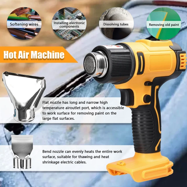 Power Tools 2000W Electric Mini Cordless Heat Gun - China Heat Gun