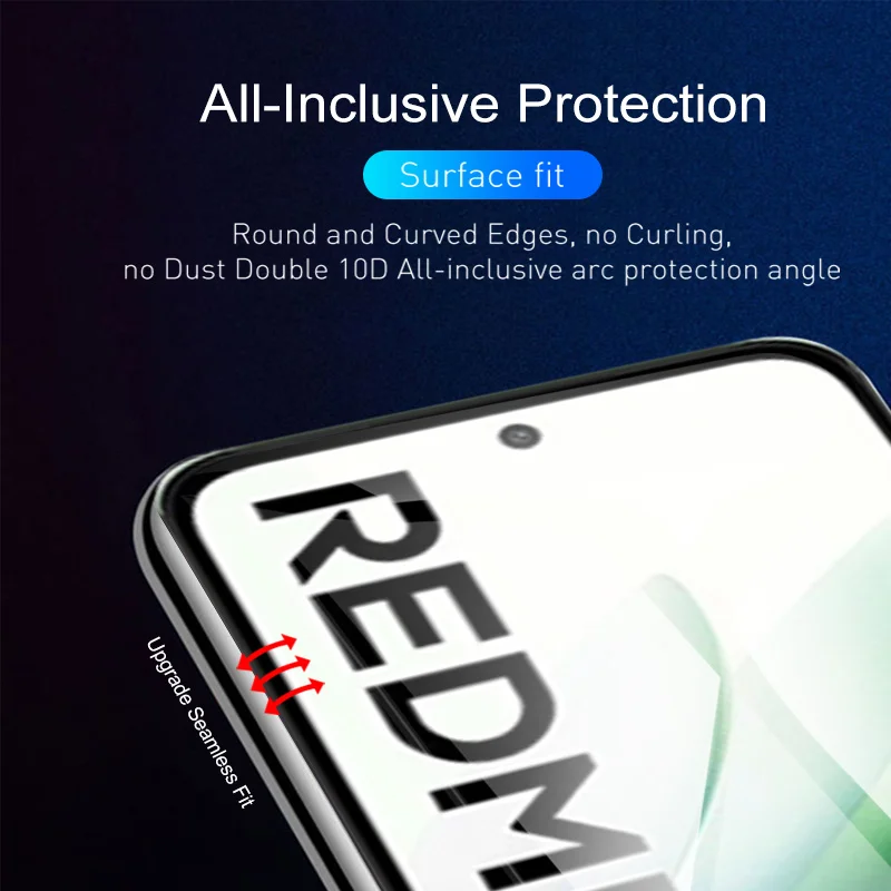 Pack of Hydrogel Screen Protectors for Xiaomi Redmi 15 - Soft Film for 6.9-inch Displays