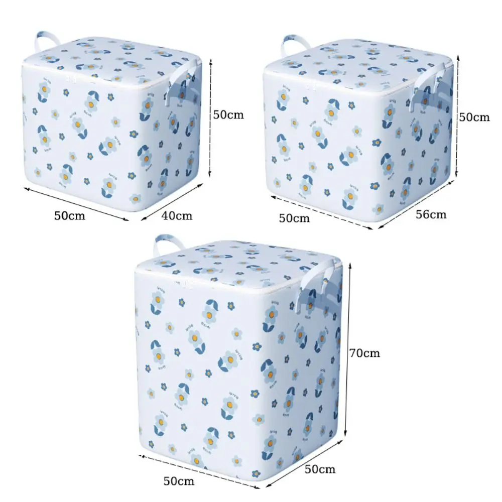 Household Large Capacity Moistureproof Thick Cotton Blanket Bag Foldable Dust-proof Storage Bags Clothes Sorting Bags Travel 6