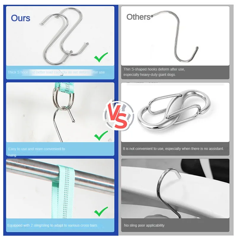 Pet Grooming Hammock for Dogs Cat Grooming Harness Nail Trimmers Pet Sling for Nail Clipping Grooming Trimming Pet Beauty Salon 5