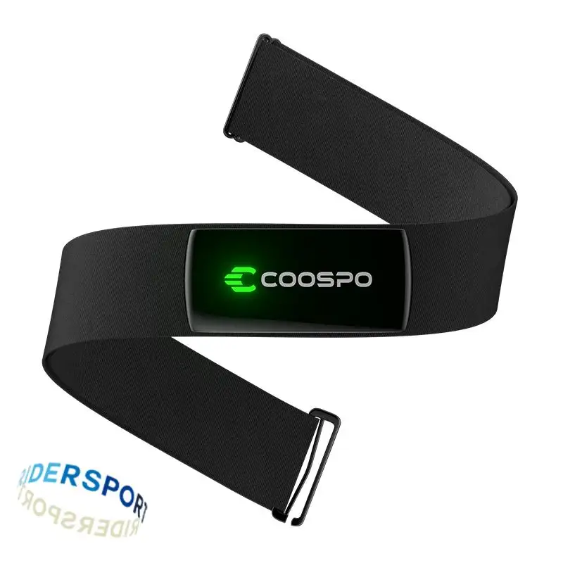 Coospo H9Z Cinturino Toracico Per Cardiofrequenzimetro Ricaricabile Bluetooth5.0 Ant + Hr Sensor Hrm Ip67Uso Impermeabile Per Garmin/Zwift/Wahoo