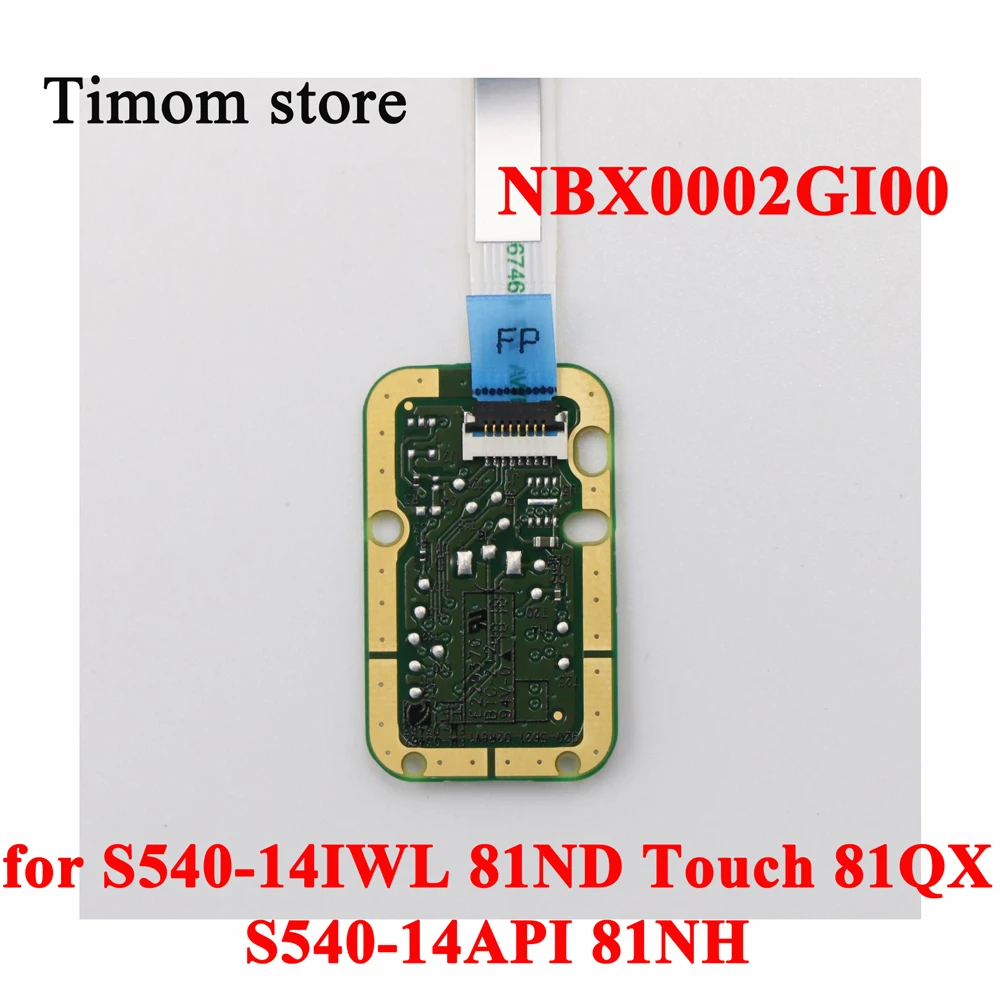 

NBX0002GI00 для смартфона 81ND Ideapad S540-14IWL 81NH S540-14API Touch 81QX, считыватель отпечатков пальцев FRU 5F30S94864