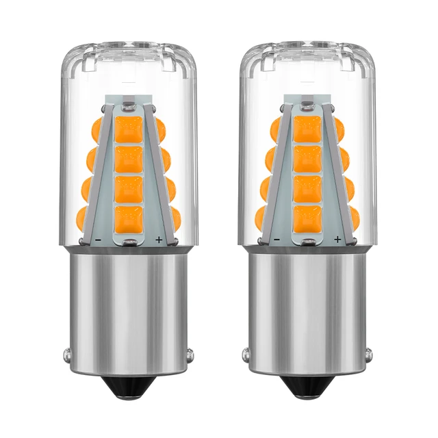 Clignotant de voiture S25, feu stop automatique, ampoule LED