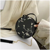 Sweet Lace Round Crossbody Leather Handbags 6