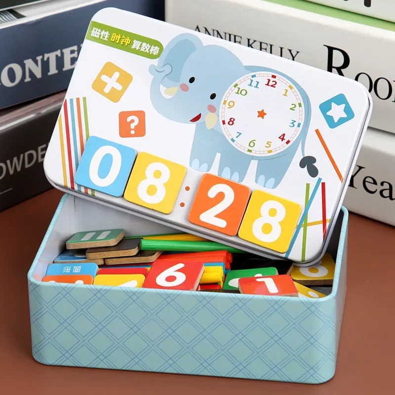 Children Arithmetic Stick Sticks Mathematics Montessori Teaching Aids Counting Rod Kids Learning Toys Educational Children Gift 3