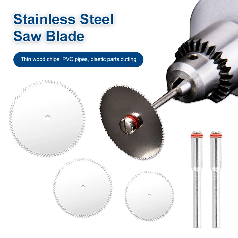 

12Pcs Mini Circular Saw Blade Electric Grinding Cutting Disc Rotary Tool for Dremel Metal Cutter Power Tool Wood Cutting Discs