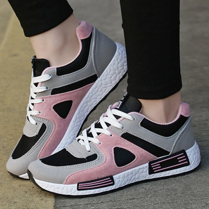 

Zapatillas Fashion Casual Shoe for Women Breathable Sport Shoe Vulcanize Shoe Flat Runnin Shoe Tennis Shoe Women Shoe Board Shoe