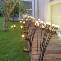1 Pcs Solar LED Firefly Lights for Outdoor Garden Decoration Firework Country House Terrace Balcony Decor 1
