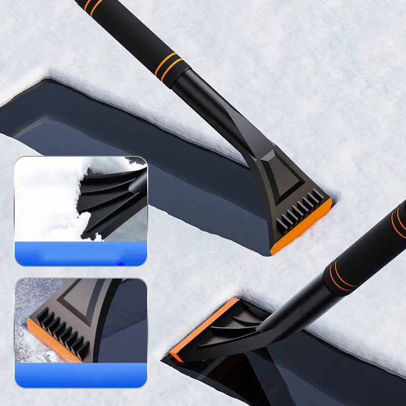 Car snow brush snow ice scraper ice deicing tool ice scraper extendable snow brush car windshield foam grip car auto truck SUV