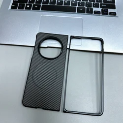 Luxury Leather Folding Case with Skin - Friendly, Anti - Fall Design - Find N3 Flip (Magnetic Grey)