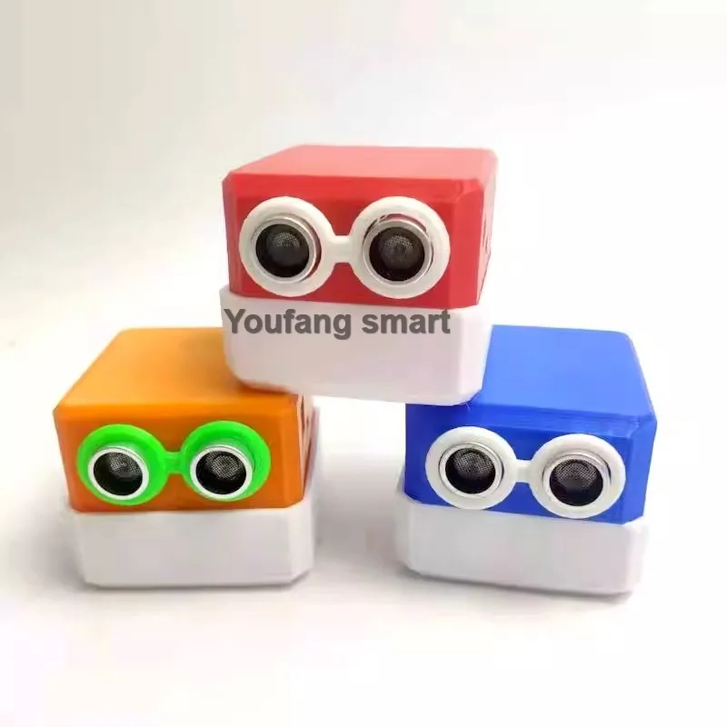 3D OTTO 초음파 거리 측정 알람 음성 노래 인간 친구 빌더 아두이노 로봇 DIY 키트 나노 프로그래밍 로봇용
