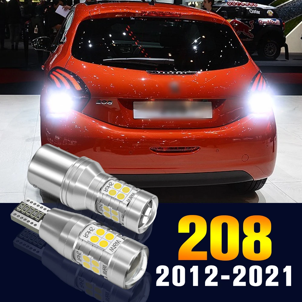 

2pcs LED Reverse Light Bulb Backup Lamp For Peugeot 208 1 2 2012-2021 2013 2014 2015 2016 2017 2018 2019 2020 Accessories