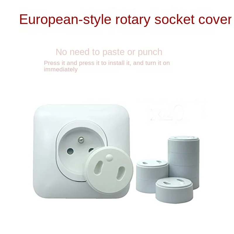 10pcs Safety Socket Protective Cover Baby Anti-electric Shock Infant Plug Cover socket covers