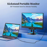 VEOUT 13.3inch Small Portable Monitor for Laptop, IPS 1080P USB HDMI Travel External Second Screen for Mac Phone PS5 Xbox Switch - Image 6