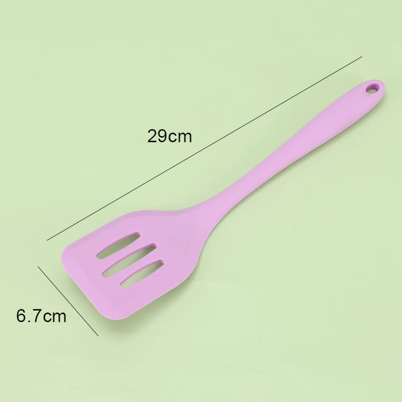 NTRUXZP 2 Pezzi Cucchiai in Silicone Antiaderenti Resistenti al Calore Cucchiaio da Insalata a Manico per Cucina Cottura Cottura Mescolando Strumenti di Miscelazione 20.3 x 4,5 cm, Nero