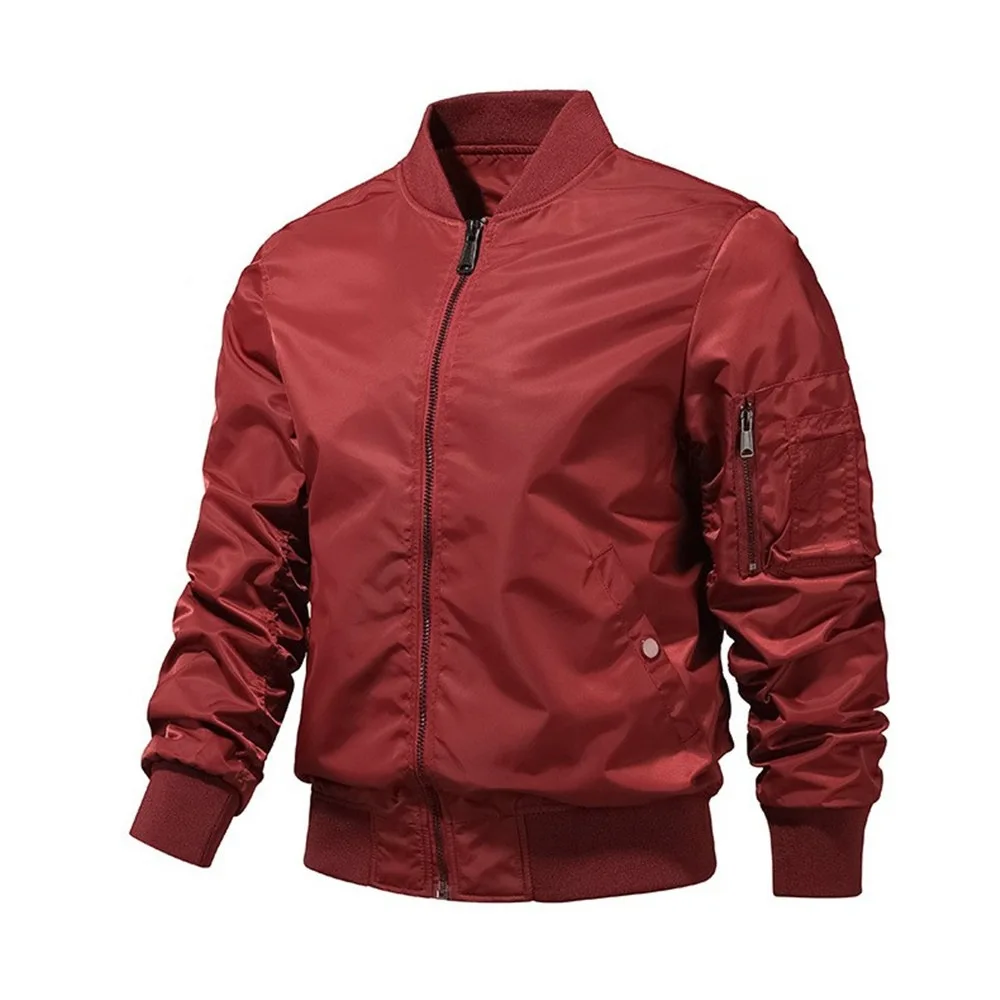 Chaqueta Bomber militar de talla grande para hombre, chaquetas de piloto multibolsillos informales, chaquetas de vuelo de carga del ejército, M-5XL