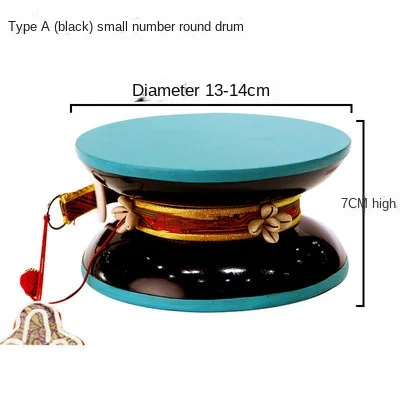 Nepal Hand Drum Sheepskin Drum Tibetan Buddhism Dharma Instrument Percussion for Gifts musical percussion instruments wooden hand drum