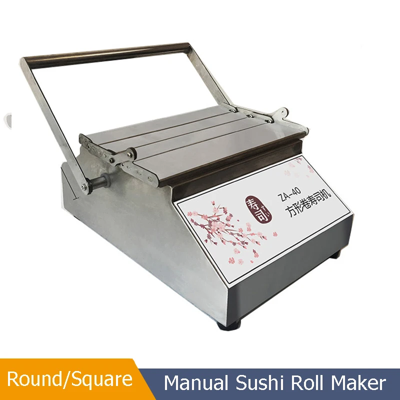 

Free shipping Portable Square Round Sushi Maker Machine Japan Sushin Rice Roll Rolling Machine