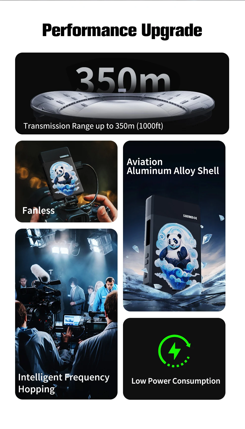 Description Picture 3 of itemSHIMBOL TP MAX Wireless Video Transmission System with Transmitter Receiver for 1080P HDMI-compatible Image Dual HDMI Ports