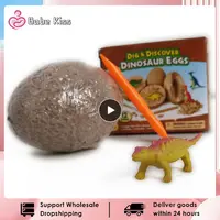 Children's Simulation Digging Fossils Dinosaur Eggs Adventure Surprise Science Early Educational Toy For Baby Kids Fun Gift 1