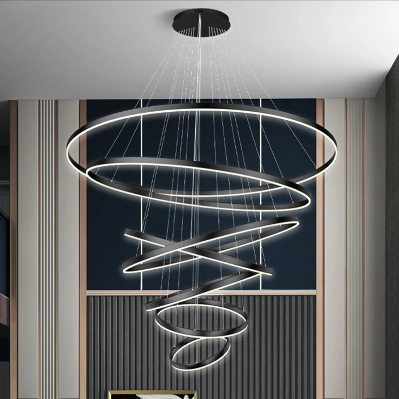 Nordic Home Stair Chandelier Living Room and Dining Room Pendant Lights Ceiling Light Indoor Lighting pendant lights,ceiling light,chandelier lighting