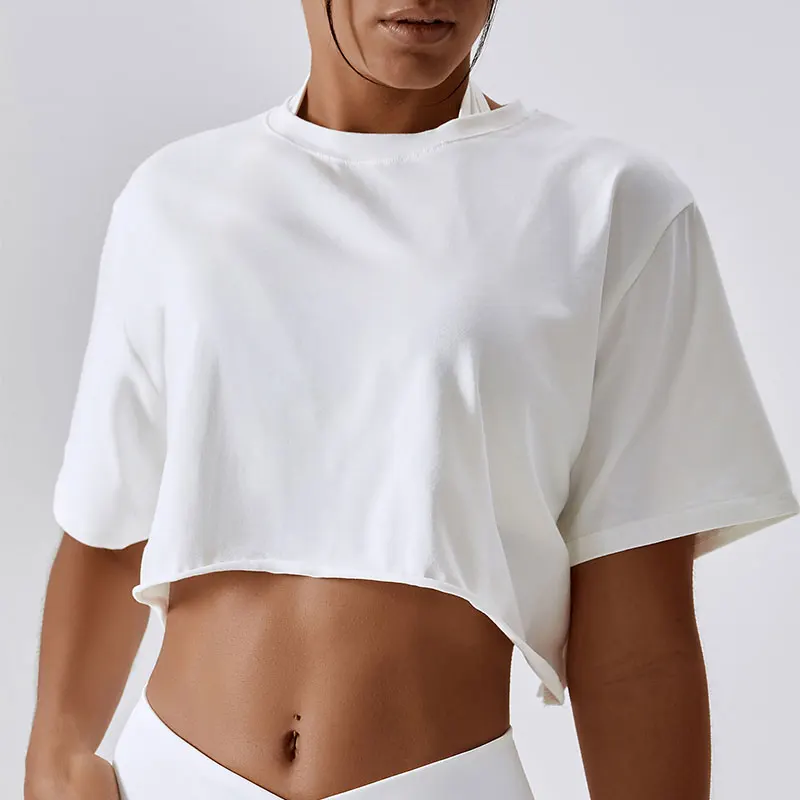 Breathable Quick Drying Sports Top Women's Half Sleeved Shirt Round Neck T-shirt Gym Workout Fitness Yoga Short Sleeved Running