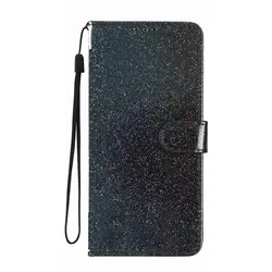 Elegant Card Wallet Case for Women and Kids - Luxury Protective Cover (Black PE)